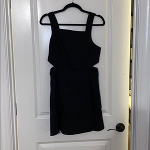 Short black dress